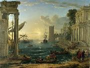 Claude Lorrain The Embarkation of the Queen of Sheba Spain oil painting artist